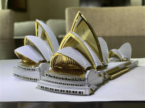 Piececool's Sydney Opera House. : r/metalearth 